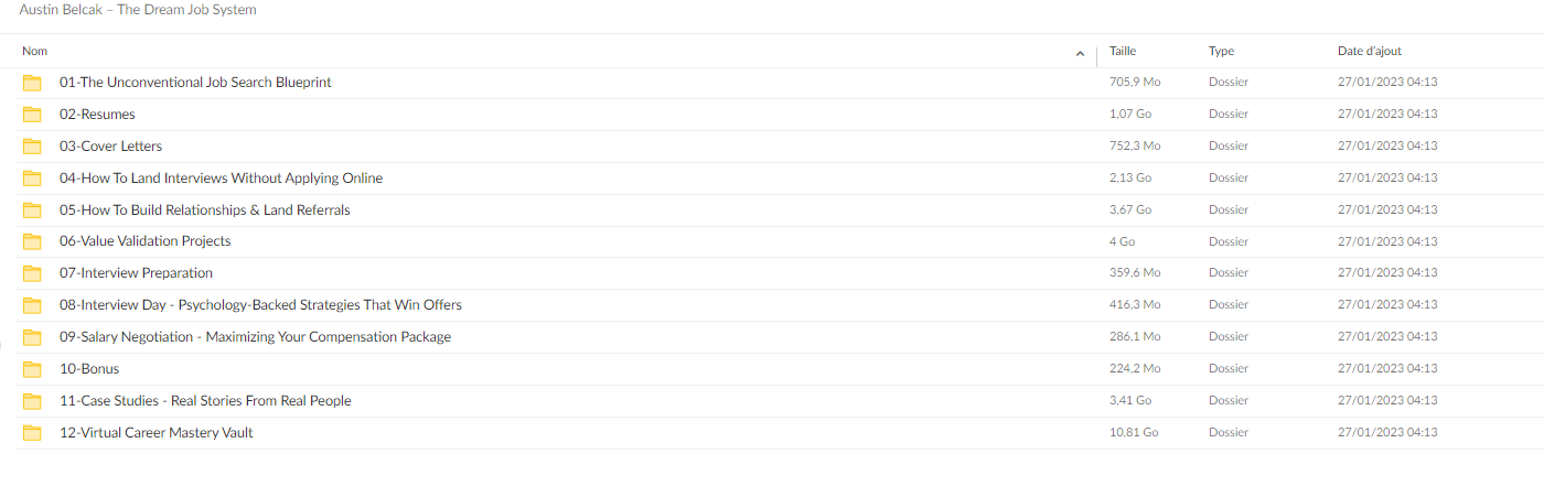 Austin Belcak – The Dream Job System