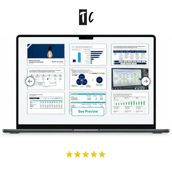 Domont Consulting – Business Plan and Entrepreneurship Toolkit